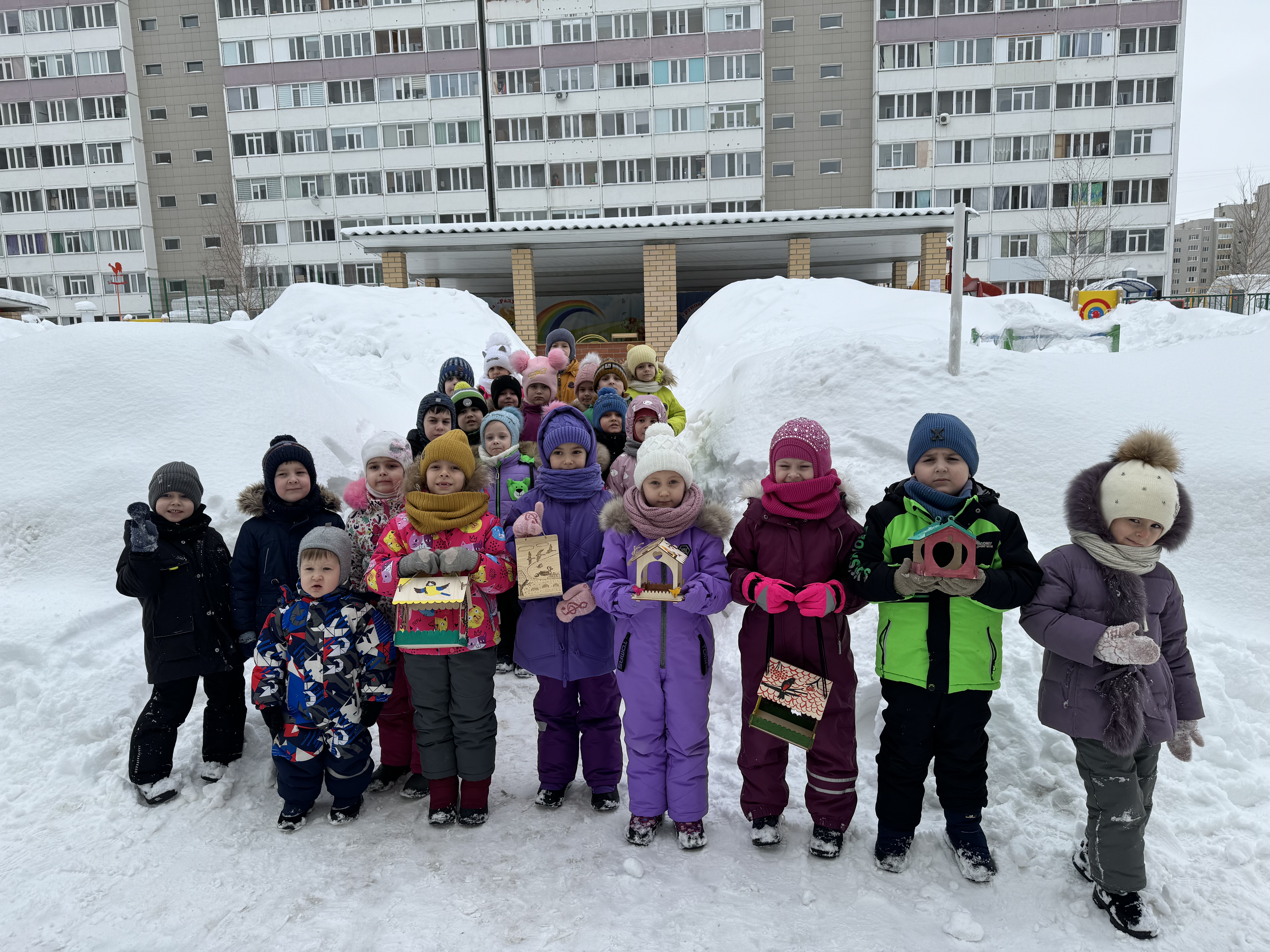 Конкурс «Кормушка для птиц».